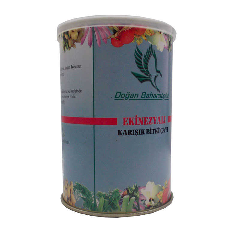 Echinacea Mixed Herbal Tea 100 Gr Tin Box