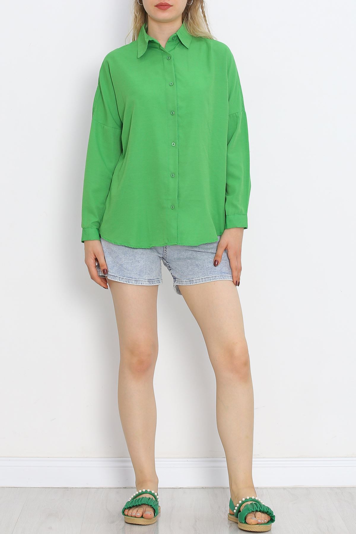 Shabby Shirt Green3