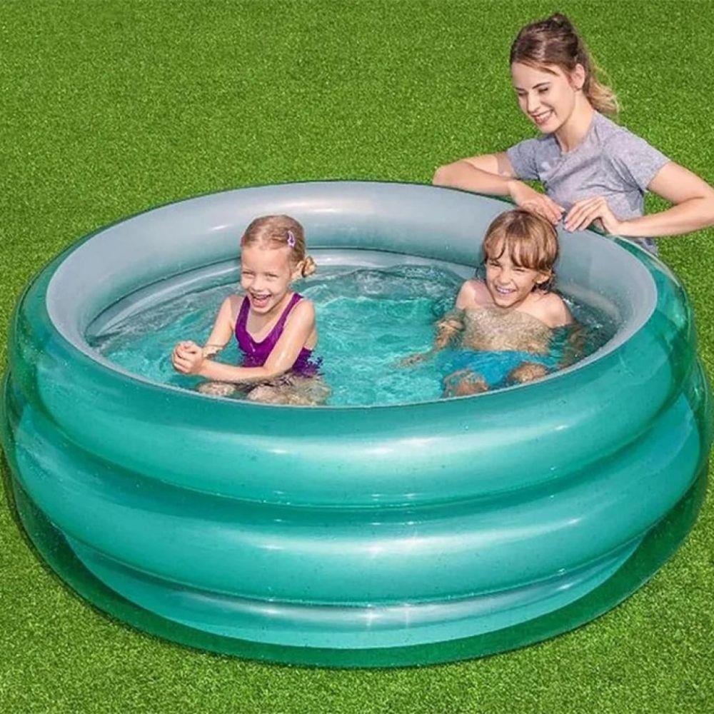 Pool Jumbo Metallic Color Round 150x53 Cm