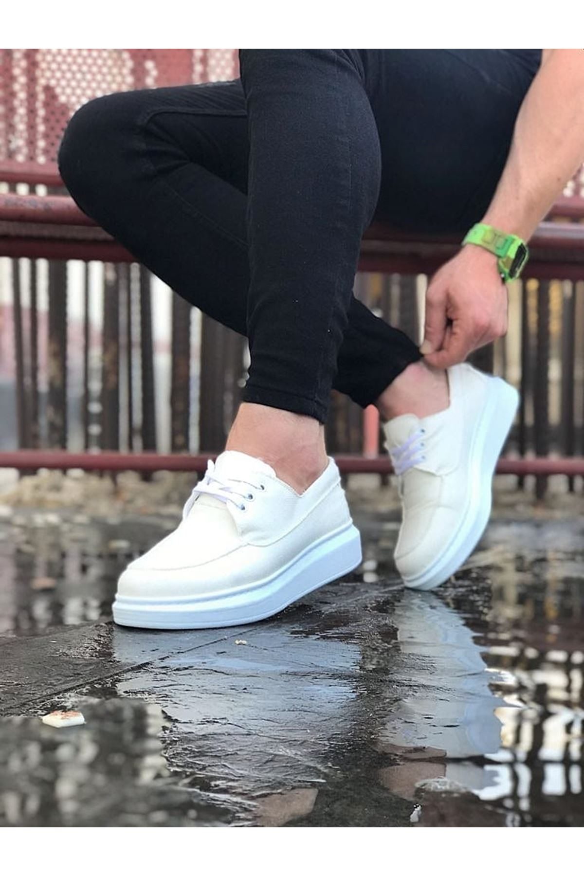 White Men's Casual Shoes