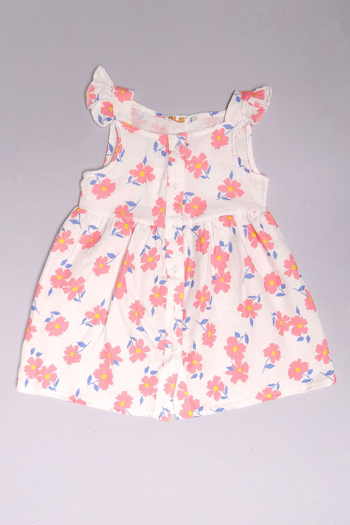 3-7 Years Child Dress White