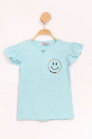 2-10 Years Children's Blouse Turquoise