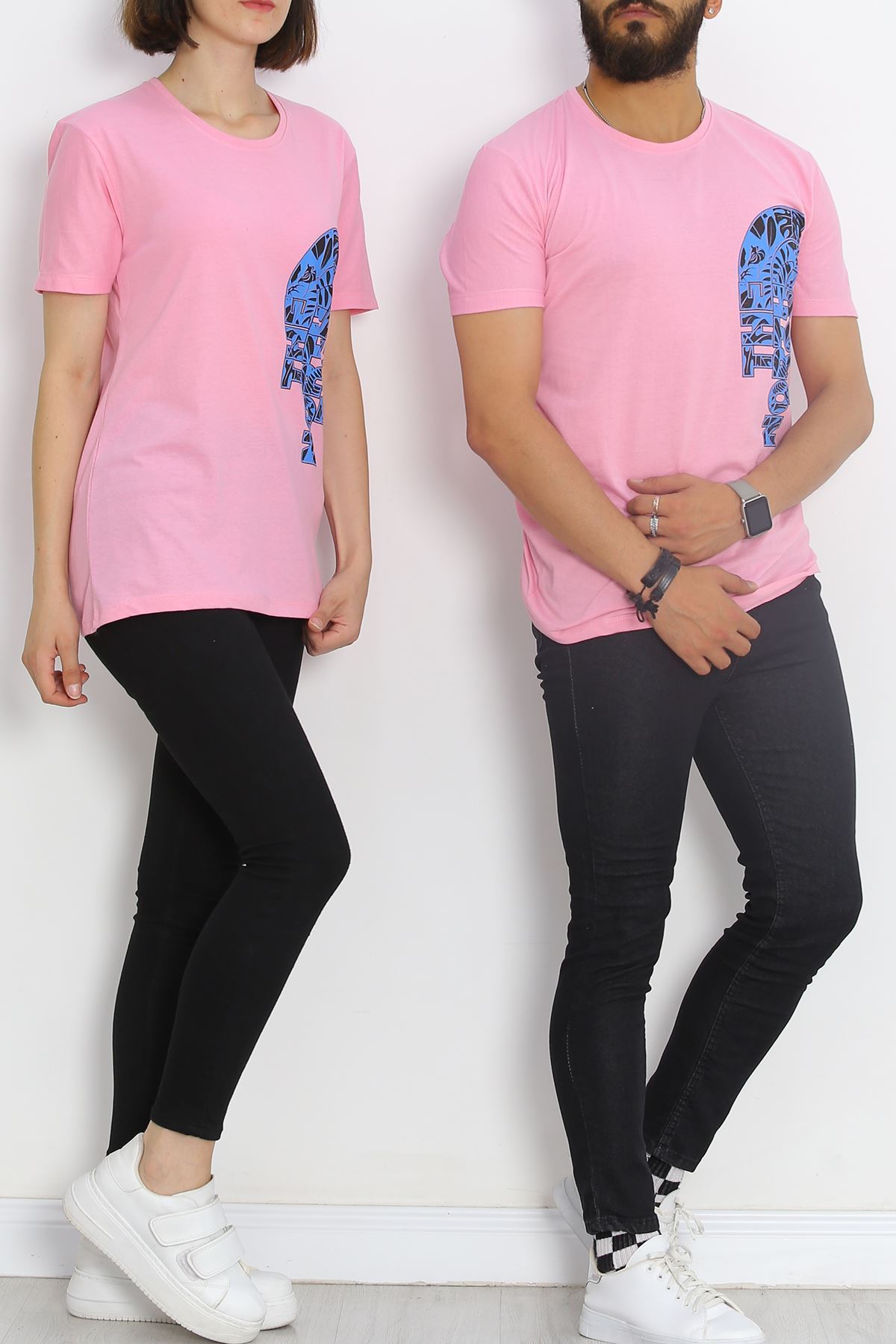 Printed T-shirt Pink