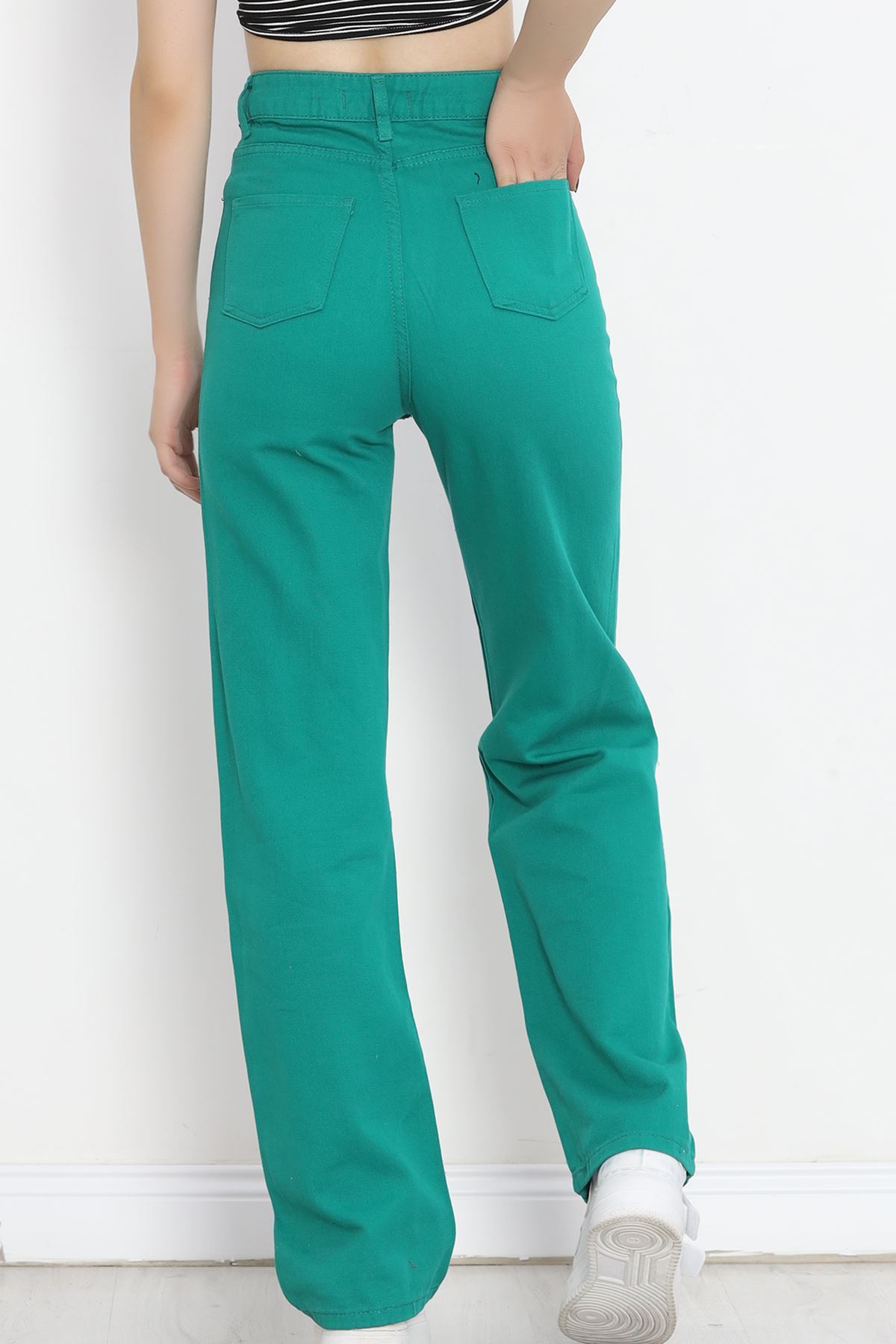 Palazzo Jeans Green