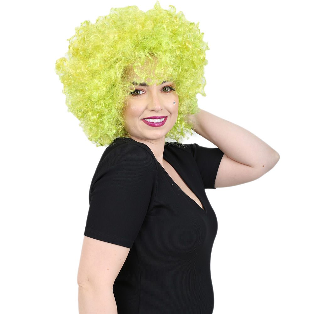 Animation Party And Clown Wig / Neon Green