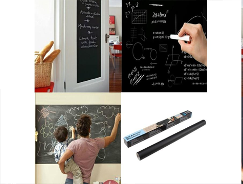 Adhesive Blackboard-Writing Board: Sticker Blackboard