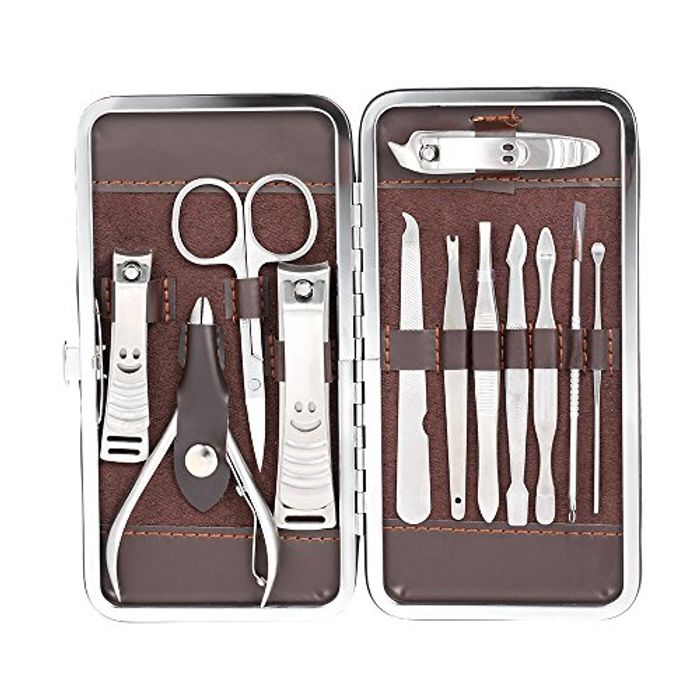 Manicure Pedicure Set 12 Piece Professional