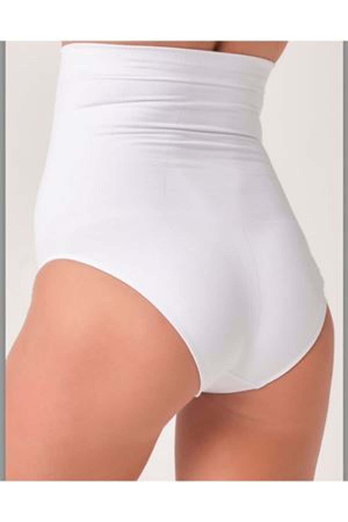 White Women's Seamless Slip Corset