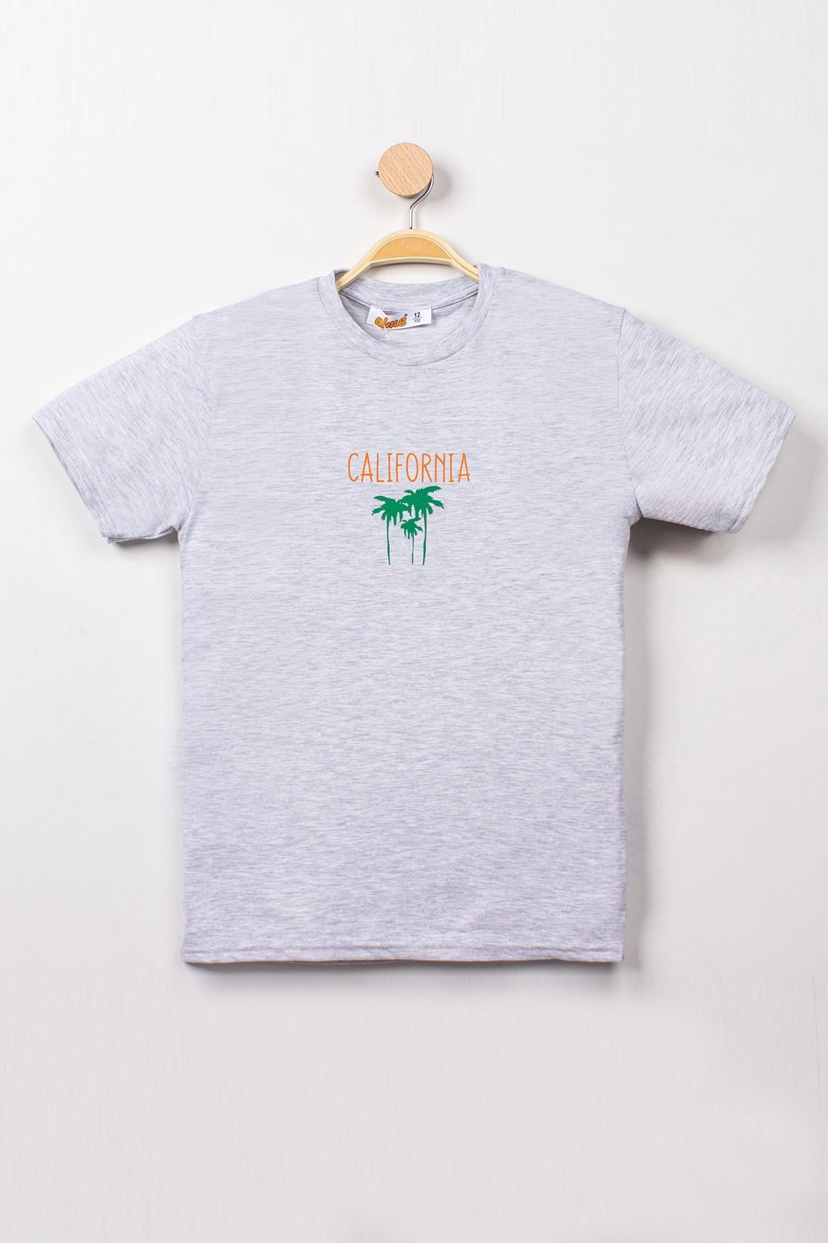 8-12 Years Boys T-Shirt Gray