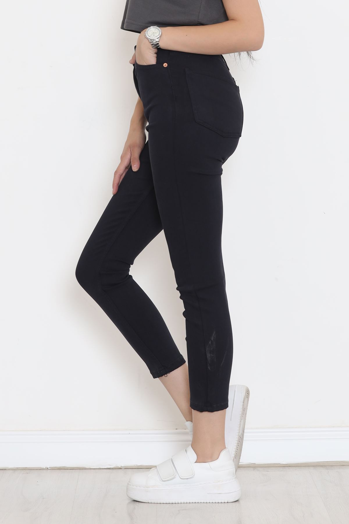 Super Lycra Slim Leg Jeans Navy Blue