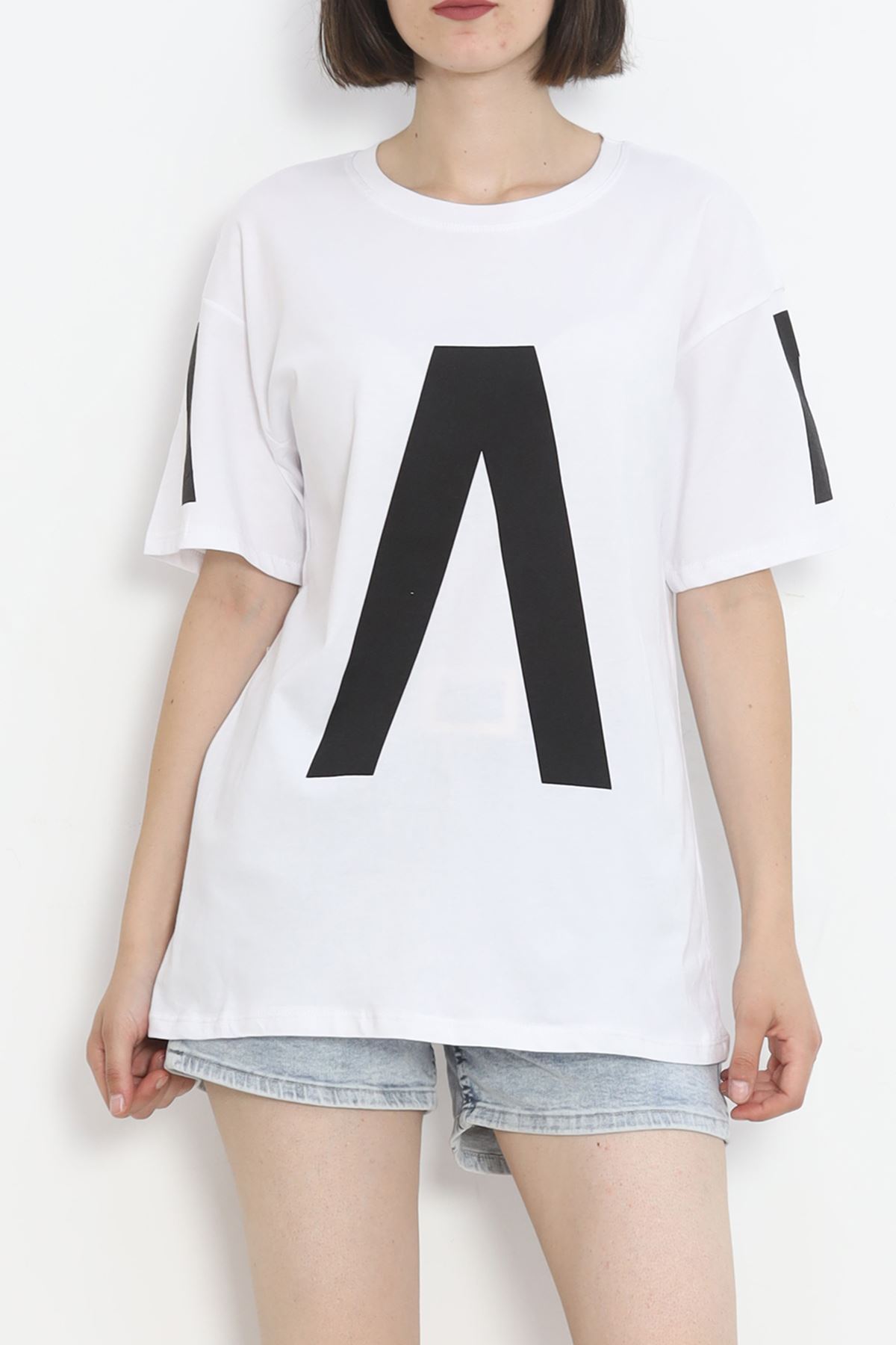 Printed T-shirt White