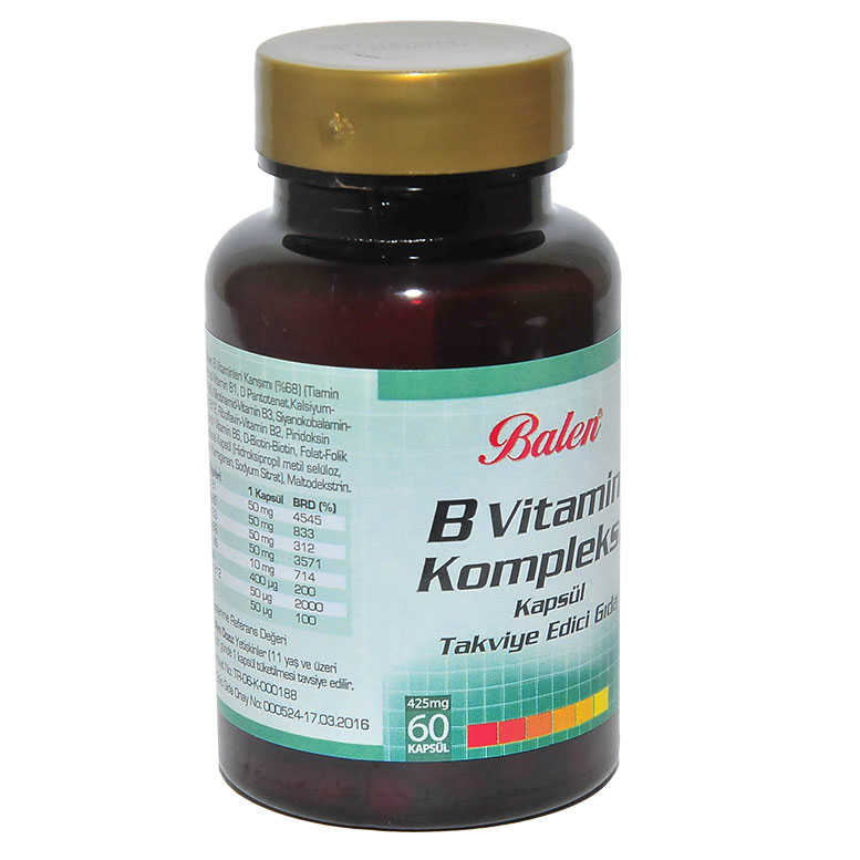 Vitamin B Complex 60 Capsules