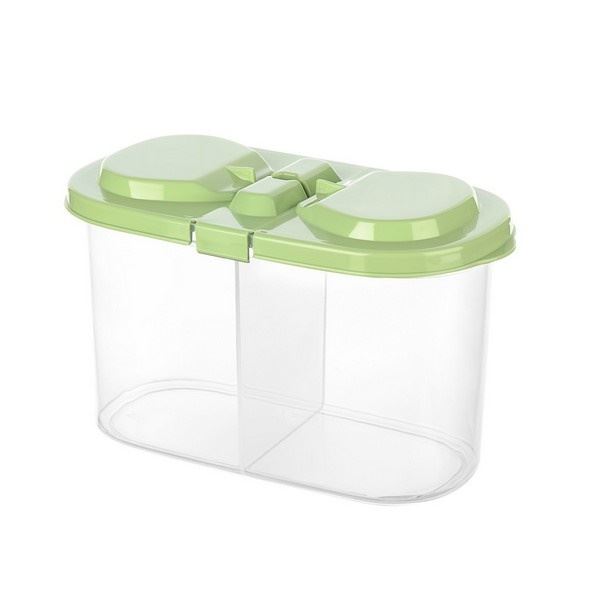 2 Compartment Storage and Supply Container 1200 ML