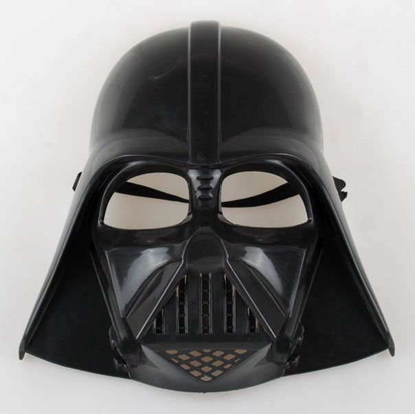 Child Size Star Wars Star Wars Darth Vadet Mask and 90cm Cloak Set Black