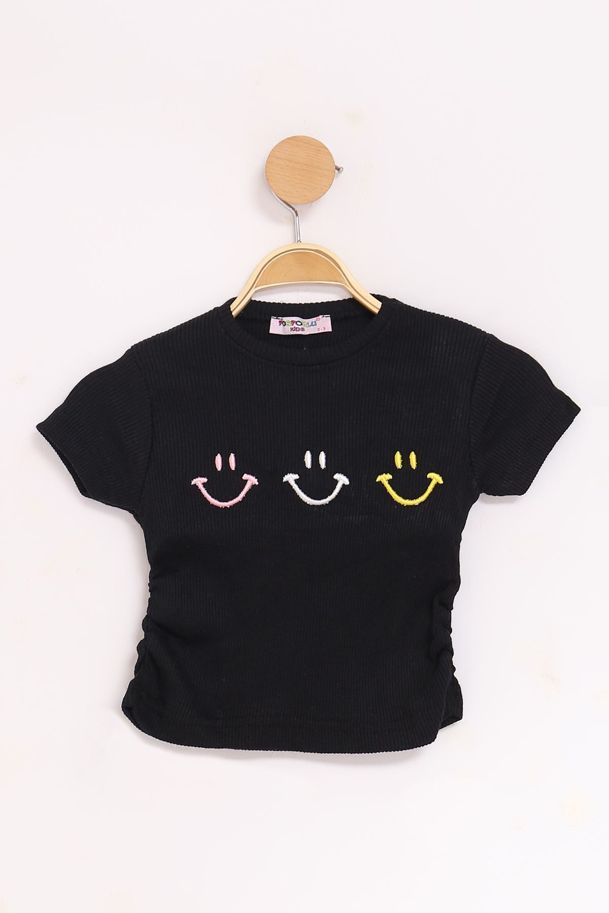 2-10 Years Kids Blouse Black