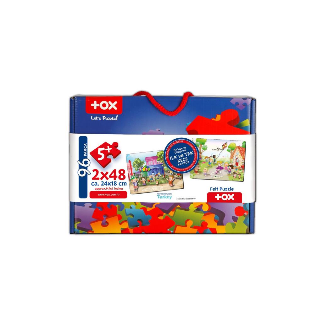 Playground 5+ Felt Jigsaw Puzzle - 5 Years Puzzle