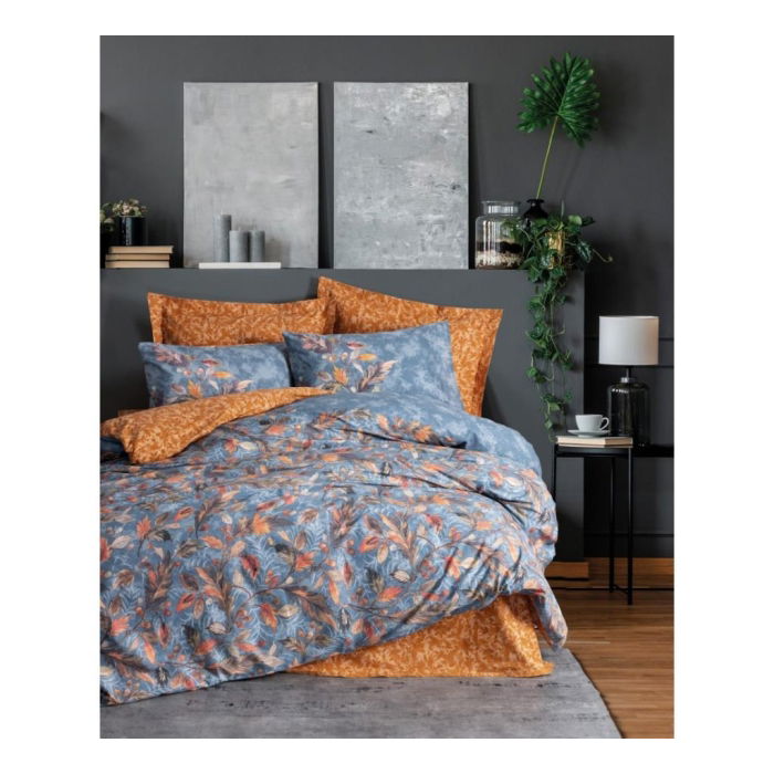 Single Duvet Cover Set Alekra Mustard