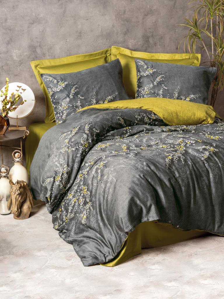 Double Satin Duvet Cover Set Libby Green