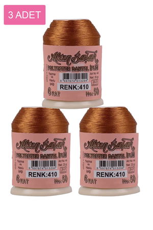 3 Pieces Altinbasak Oya and Lace Floss 20 gr - Turk - No: 410