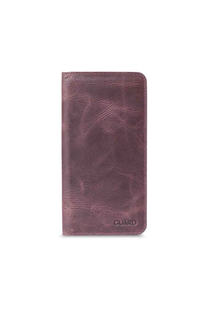 Antique Burgundy Hand Portfolio with Telephone Entry