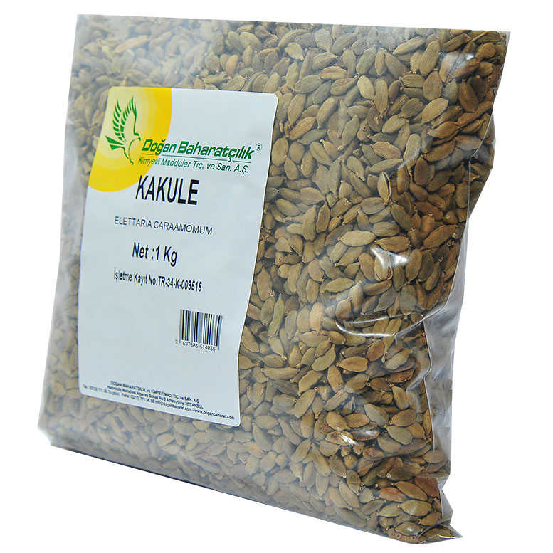 Cardamom Natural 1000 Gr Package