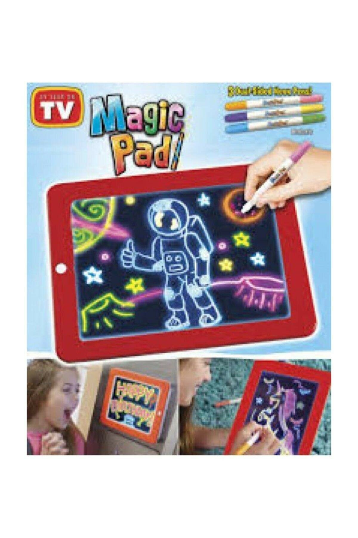 Magic Pad Kids Educational Magic Lighted Pen Educational Battery Pad