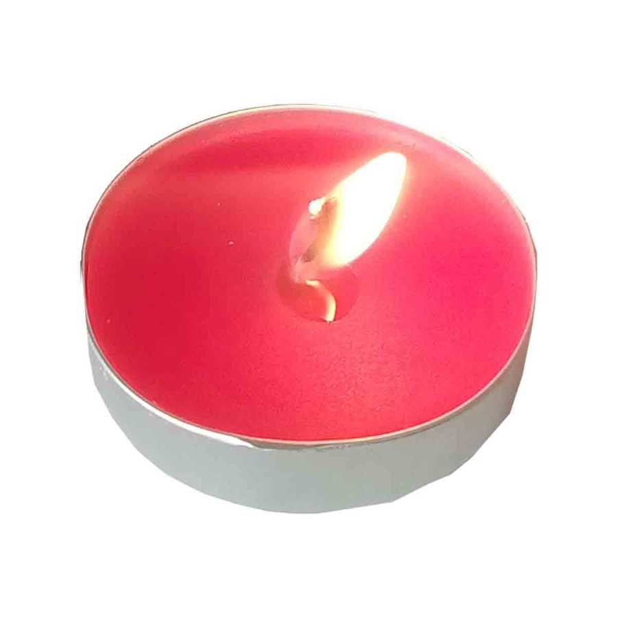 Tea Lights Red Candle 5 pcs 1 Pack