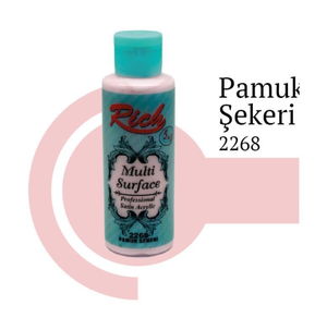 Rich Multi Surface 2268 Cotton Candy Acrylic Paint 120 cc