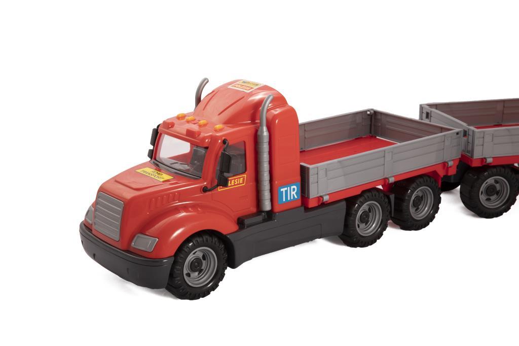 Boxed Mike Tractor with Trailer