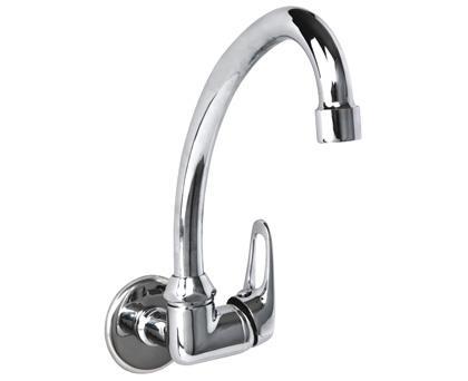 Itimat Zeta Mix 383 Single Wall Mounted Kitchen Sink Faucet