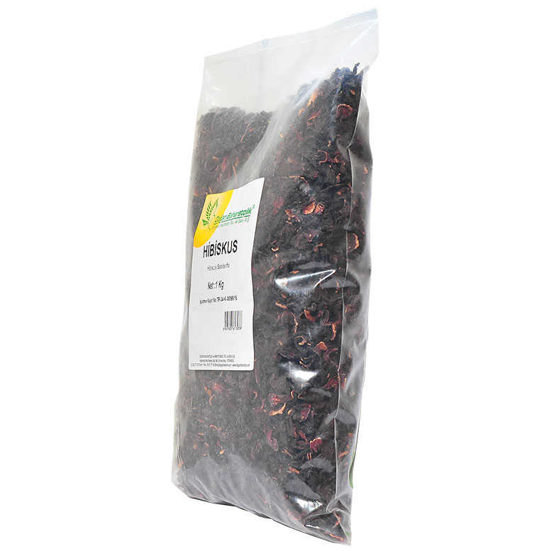 African Okra Flower Hibiscus Mecca Rose Natural 1000 Gr Package