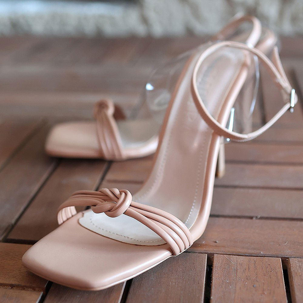 Nude Skin Heeled Shoes