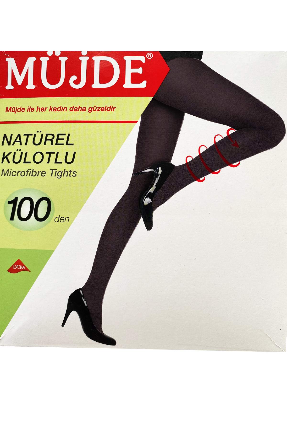 6 Pcs Black 100 Denier Thick Winter Pantyhose Opaque Natural Flexible 6 Pack