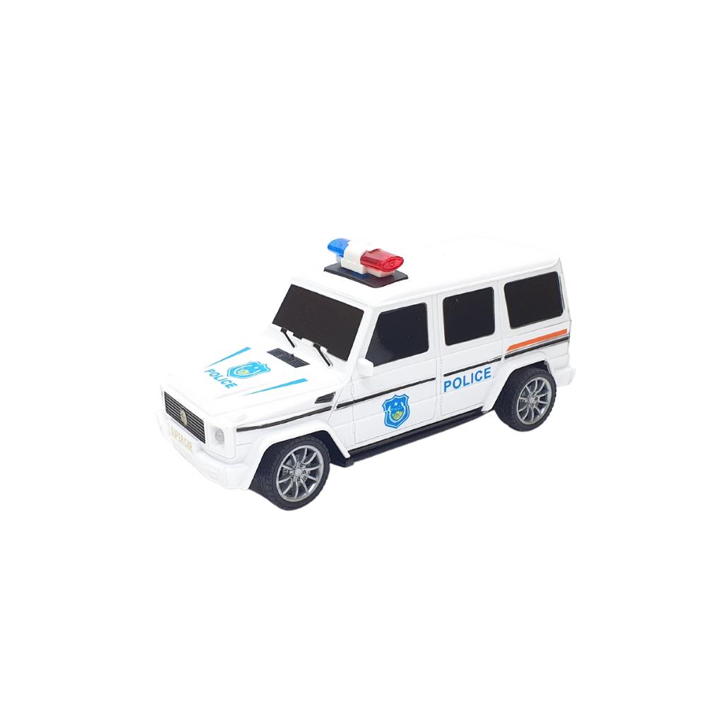 Remote Control Mercedes Police Jeep 1:20 Scale 18 Cm White - 13578-887