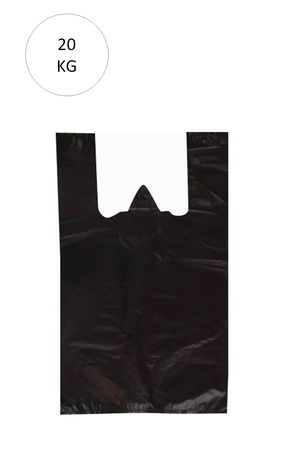 Black Athlete Bag Jumbo Size 50x90 cm Approximately 240 Pieces 20 Kg