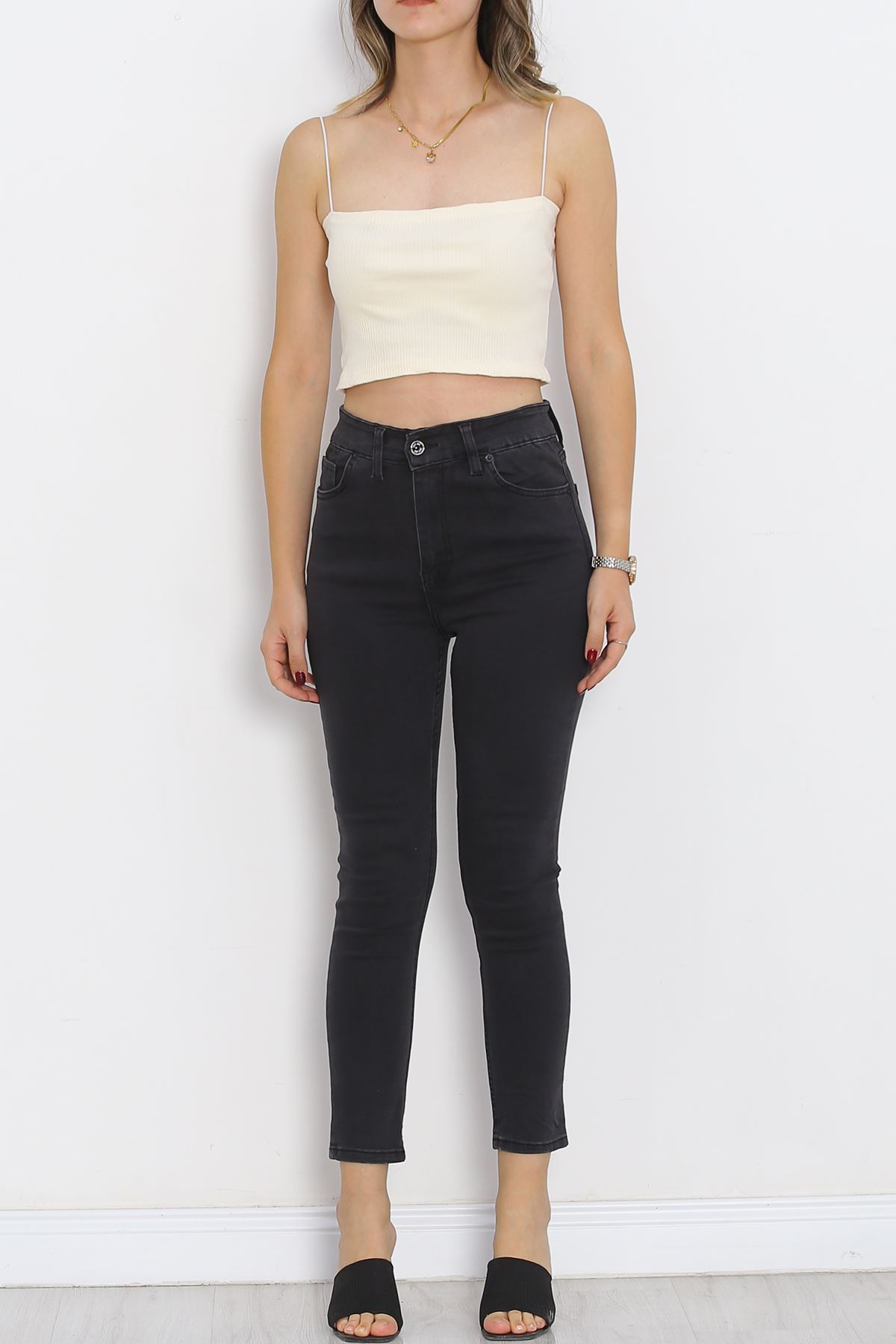 Narrow Leg Jeans Trousers Koyufüme2