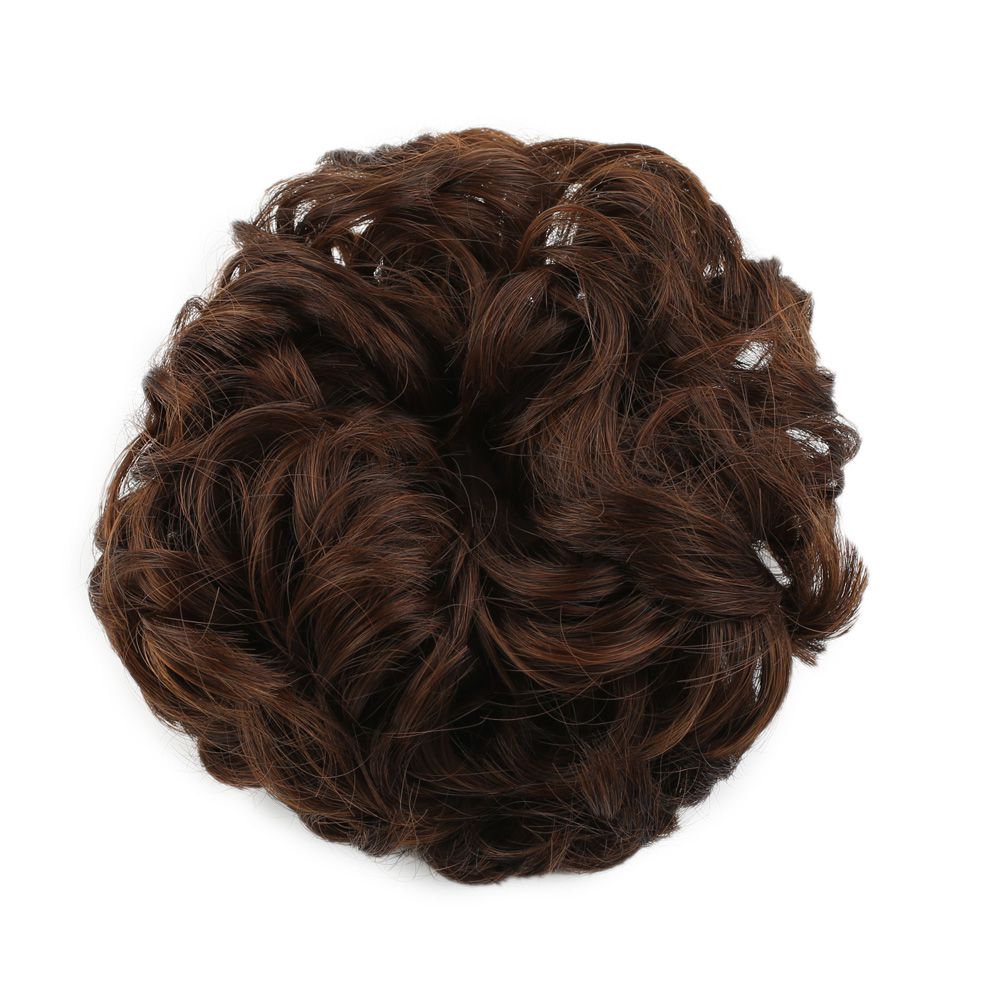 Dense Fiber Synthetic Rubberized Bun Buckle / Coffee Caramel