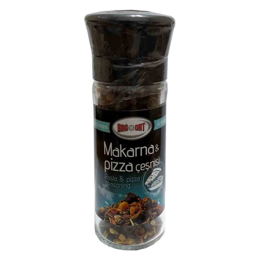 Glass Milled Pasta and Pizza Seasoning Mixed Spice 50 Gr