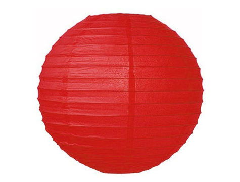 Decorative Chinese Lantern - Paper Lamp - Red - GIANT SIZE