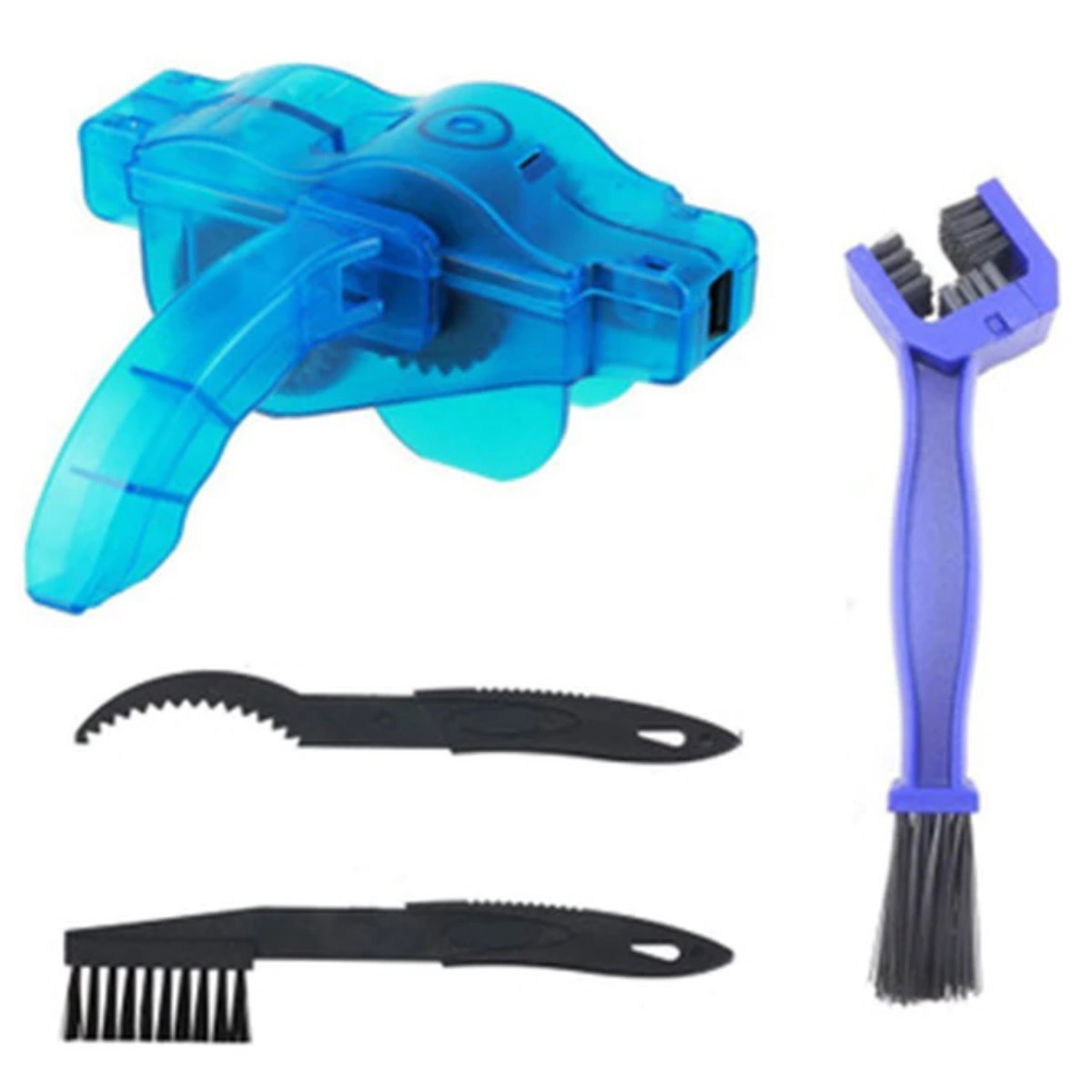 4 Piece Bicycle Chain Cleaning Kit