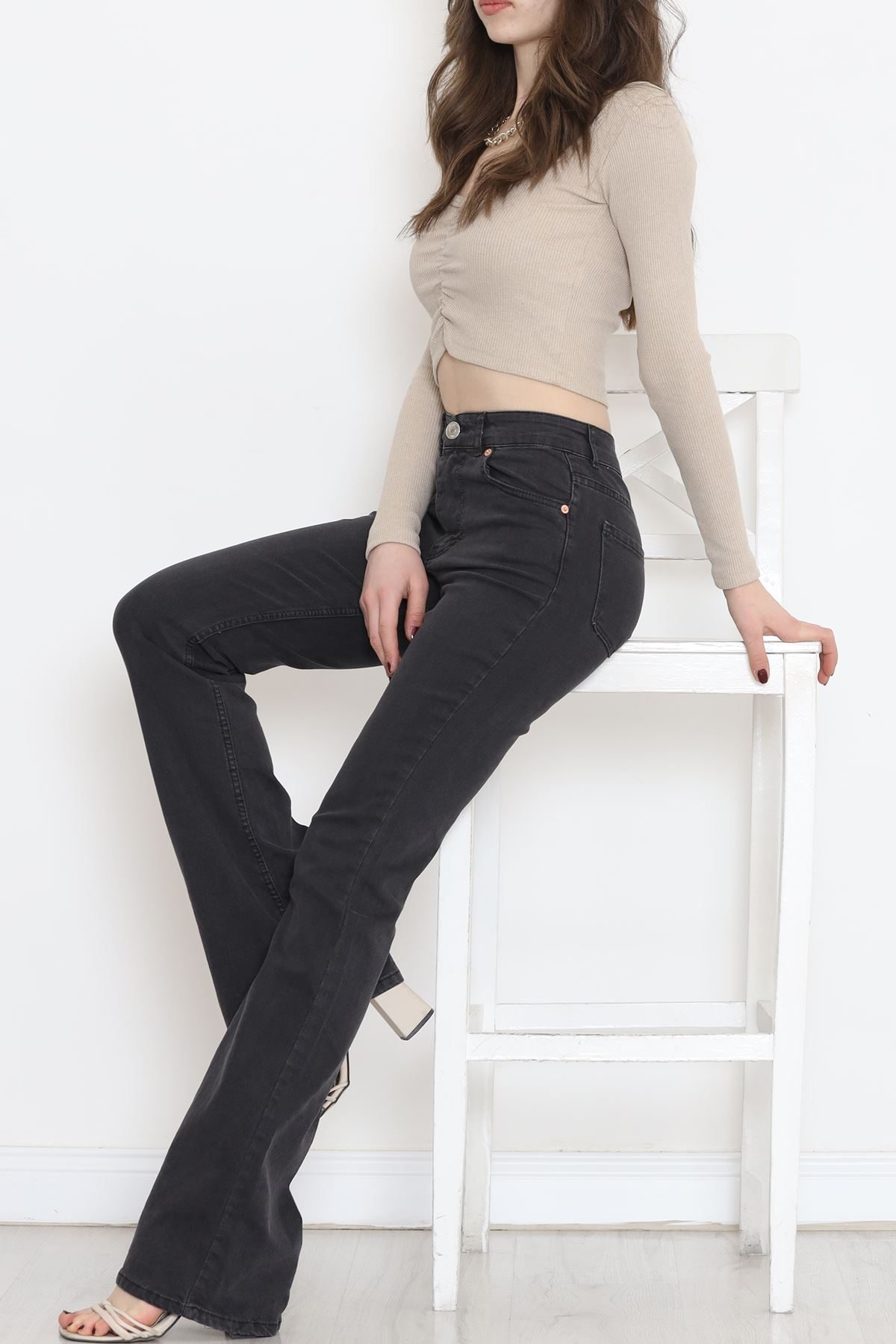 Flared Jeans Trousers Koyufüme6