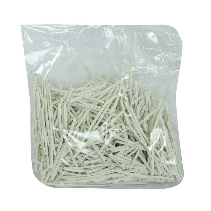 Binding Wire Wire Clips Pvc Coated White 500 Gr Approximately 500 Pieces 1 Package