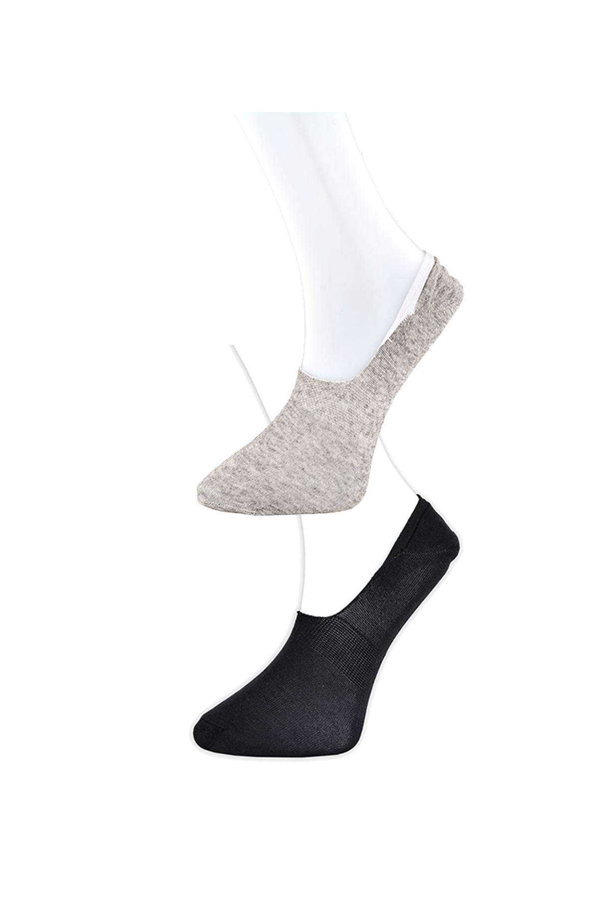 Black and Gray Men's Babet Socks 15 pairs