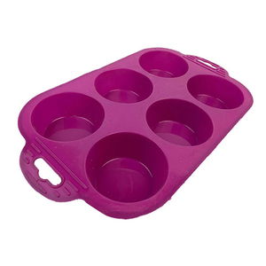 6 Compartment Silicone Muffin Cake Mold