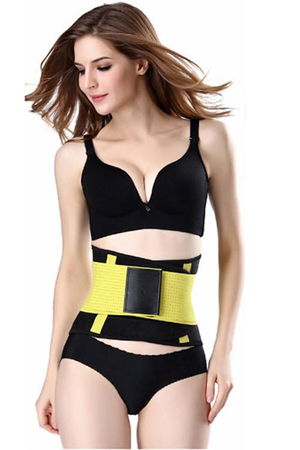 Hot Belt Shapers Neotex Thermal Sauna Kemer Korse - Sarı