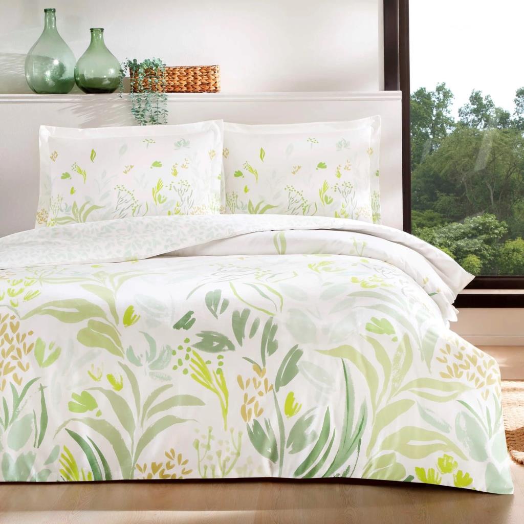 Double Satin Duvet Cover Mindy Green