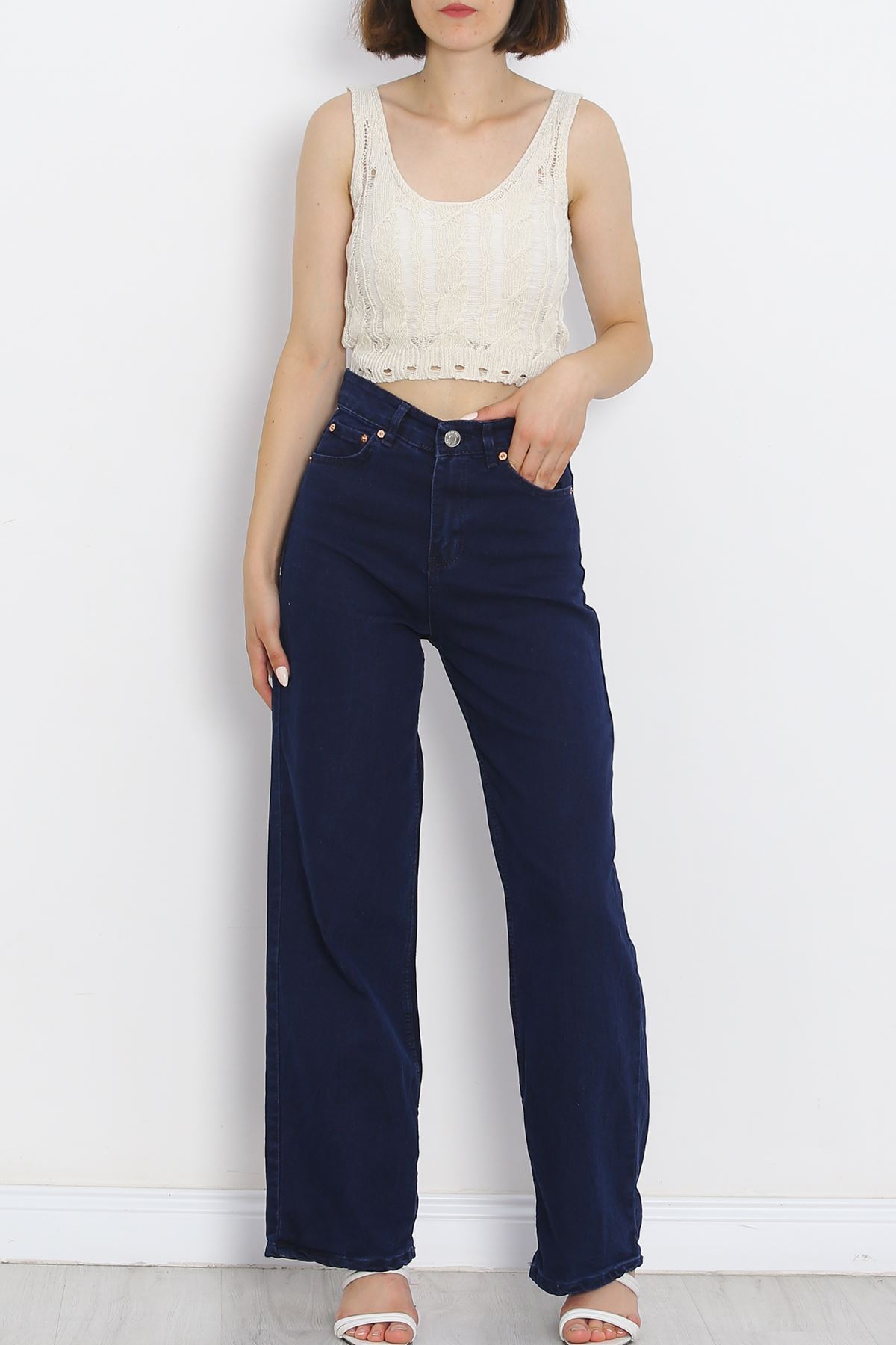 Palazzo Denim Pants Koyumavi