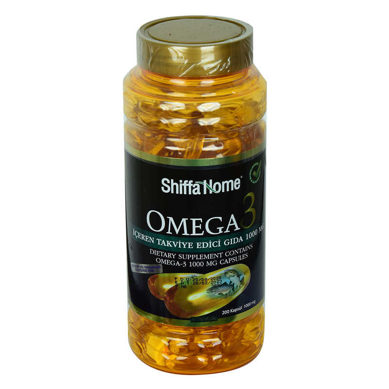 Shiffa Home Omega3 Soft 1000 Mg x 200 Capsules