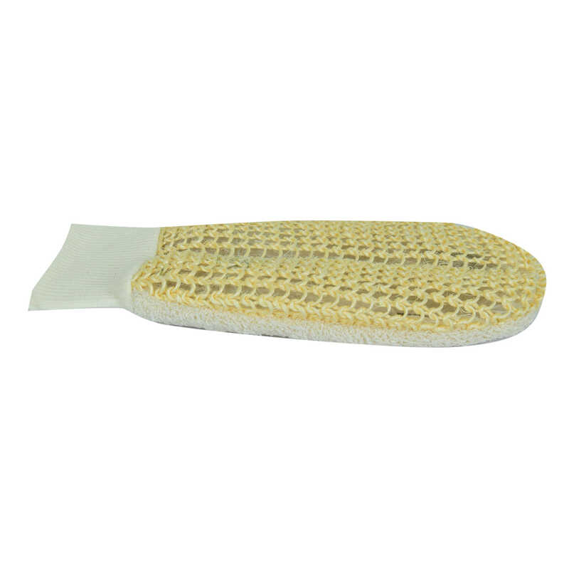 Sisal Rubberized Hand Snap Glove Pouch 14x24 Cm