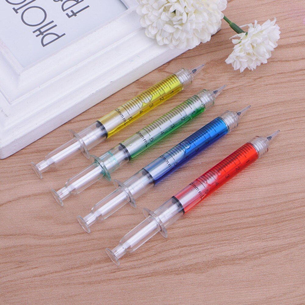 Syringe Shaped Pen Syringe Pen - Pencil (0.7 mm)